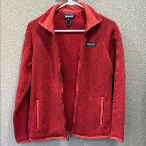 Patagonia Vibrant Red Zip-Up Jacket